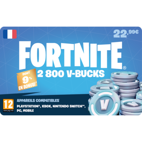 Fortnite 2800 V-Bucks